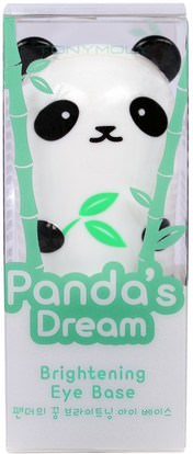 حمام، الجمال Tony Moly, Pandas Dream Brightening Eye Base, 9 g