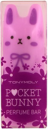 حمام، الجمال Tony Moly, Pocket Bunny Perfume Bar, Bloom Bunny, 9 g