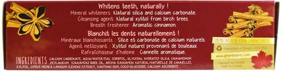 حمام، الجمال، معجون أسنان Green Beaver, Natural Toothpaste, Cinnamon, 2.5 fl oz (75 ml)