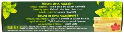 حمام، الجمال، معجون أسنان Green Beaver, Natural Toothpaste, Spearmint, 2.5 fl oz (75 ml)