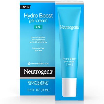 الجمال، مكافحة الشيخوخة Neutrogena, Hydro Boost, Gel-Cream, Eye, 0.5 fl oz (14 ml)
