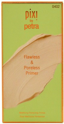 الجمال، العناية بالوجه، حمم Pixi Beauty, Flawless & Porelss Primer, Translucent.84 fl oz (25 ml)