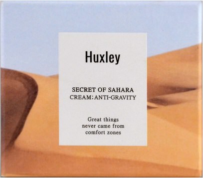 الجمال، العناية بالوجه، الكريمات المستحضرات، الأمصال Huxley, Secret of Sahara, Anti-Gravity Cream, 1.69 fl oz (50 ml)