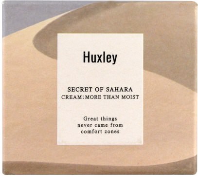 الجمال، العناية بالوجه، الكريمات المستحضرات، الأمصال Huxley, Secret of Sahara, More Than Moist Cream, 50 ml