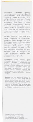 الجمال، العناية بالوجه، منظفات الوجه Home Health, Everclen, Facial Cleanser, 5.8 fl oz (171 ml)