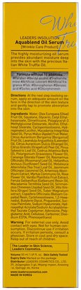 الجمال، العناية بالوجه Leaders, Aquablend Oil Serum, 1.69 fl oz (50 ml)