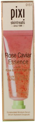 الجمال، العناية بالوجه Pixi Beauty, Rose Caviar Essence, 1.52 fl oz (45 ml)