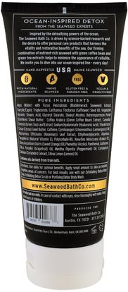 الجمال، العناية بالوجه Seaweed Bath Co., Firming Detox Cream, Enlighten, Lemongrass, 6 fl oz (177 ml)