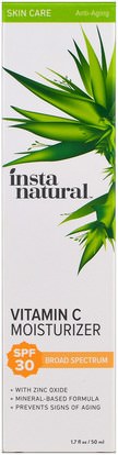 الجمال، فيتامين c InstaNatural, Vitamin C Moisturizer, SPF 30, 1.7 fl oz (50 ml)