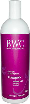 Beauty Without Cruelty, Shampoo, Volume Plus, 16 fl oz (473 ml) ,حمام، الجمال، الشعر، فروة الرأس، الشامبو، مكيف