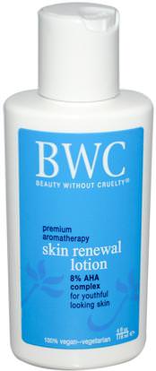 Beauty Without Cruelty, Skin Renewal Lotion, 4 fl oz (118 ml) ,الجمال، العناية بالوجه، الكريمات المستحضرات، الأمصال