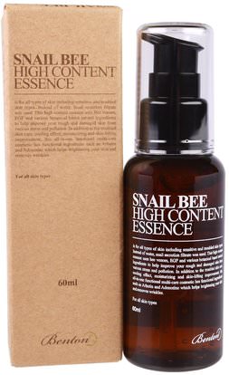Benton, Snail Bee High Content Essence, 60 ml ,الجمال، العناية بالوجه
