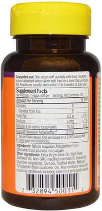 bioastin Nutrex Hawaii, BioAstin, 12 mg, 50 Vegan Soft Gels
