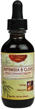 Bioray Inc., Artemisia & Clove, 2 fl oz (59 ml) ,الأعشاب، أرتيميسيا، أنوا، القرنفل