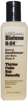 Biotene H-24, Natural Conditioner with Biotin Phase II, 8.5 fl oz (250 ml) ,حمام، الجمال، الشعر، فروة الرأس، الشامبو، مكيف، مكيفات
