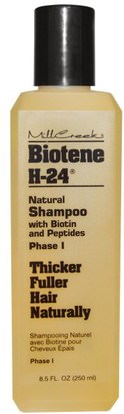 Biotene H-24, Natural Shampoo with Biotin and Peptides, Phase I, 8.5 fl oz (250 ml) ,حمام، الجمال، الشعر، فروة الرأس، الشامبو، مكيف