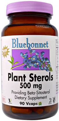 Bluebonnet Nutrition, Plant Sterols, 500 mg, 90 VCaps ,المكملات الغذائية، فيتوستيرولس