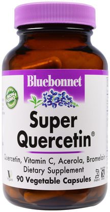 Bluebonnet Nutrition, Super Quercetin, 90 Veggie Caps ,المكملات الغذائية، كيرسيتين