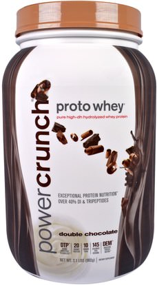 BNRG, Proto Whey, Pure High-DH Hydrolyzed Whey Protein, Double Chocolate, 2.1 lbs (962 g) ,المكملات الغذائية، بروتين مصل اللبن