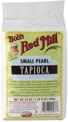 Bobs Red Mill, Small Pearl Tapioca, 24 oz (680 g) ,الطعام، الخبز، العناصر، خبز، إيدس