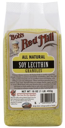 Bobs Red Mill, Soy Lecithin Granules, 16 oz (453 g) ,الغذاء والدقيق و يمزج، منتجات الصويا