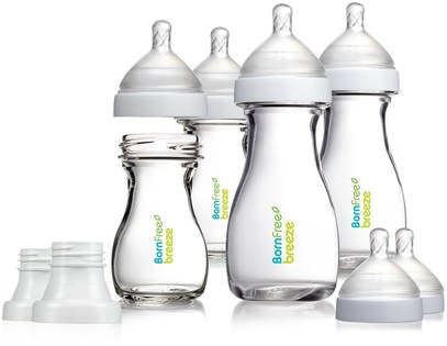 Born Free, Breeze, Baby Bottles, 0m+, 2-5 oz, 2-9 oz Bottles ,صحة الطفل، تغذية الطفل، زجاجات الطفل، أطفال الأطعمة