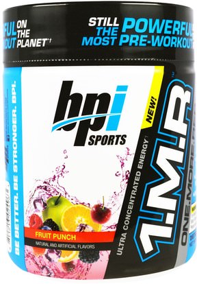 BPI Sports, 1.M.R., One. More. Rep, Pre-Workout Powder, Fruit Punch, 8.5 oz (240 g) ,والرياضة، تجريب