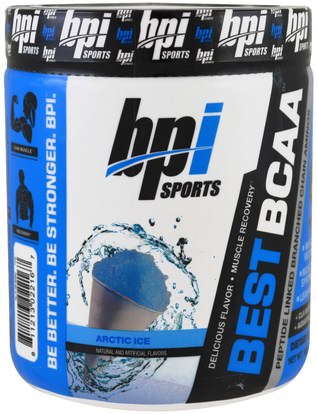 BPI Sports, Best BCAA, Peptide Linked Branched Chain Aminos, Arctic Ice, 10.58 oz (300 g) ,والرياضة، والمكملات الغذائية، بكا (متفرعة سلسلة الأحماض الأمينية)