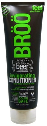 BR, Invigorating Conditioner, Malted Mint, 8.5 fl oz (250 ml) ,حمام، الجمال، الشعر، فروة الرأس، الشامبو، مكيف، مكيفات