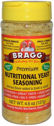 Bragg, Premium Nutritional Yeast Seasoning, 4.5 oz (127 g) ,Herb-sa