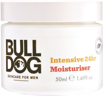 Bulldog Skincare For Men, Intensive 24hr Moisturizer, 1.69 fl oz (50 ml) ,الجمال، رجل العناية بالبشرة، الرجال