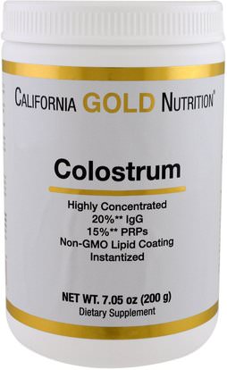 California Gold Nutrition, CGN, Colostrum, 7.05 oz (200 g) ,كغن اللبأ
