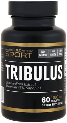 California Gold Nutrition, CGN, Sport, Tribulus, 1,000 mg, 60 Tablets ,الرياضة، تريبولوس