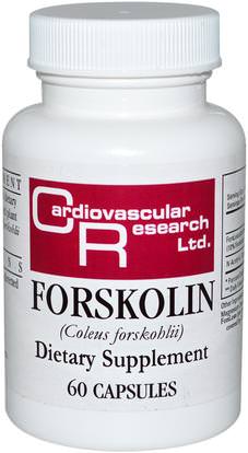 Cardiovascular Research Ltd., Forskolin, 60 Capsules ,الصحة، كوليوس فورسكهليي