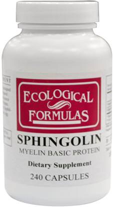 Cardiovascular Research Ltd., Sphingolin, Myelin Basic Protein, 240 Capsules ,المكملات الغذائية، منتجات الأبقار، الصحة