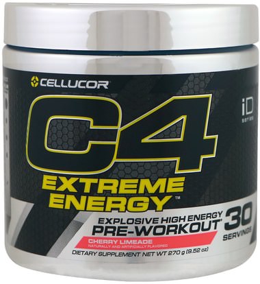 Cellucor, C4 Extreme Energy, Pre-Workout, Cherry Limeade, 9.52 oz (270 g) ,والصحة، والطاقة، والرياضة