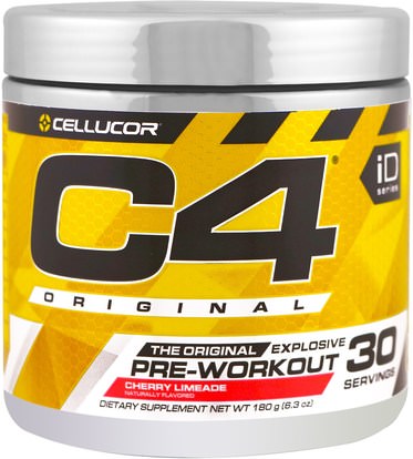Cellucor, C4 Original Explosive, Pre-Workout, Cherry Limeade, 6.3 oz (180 g) ,والصحة، والطاقة، والرياضة