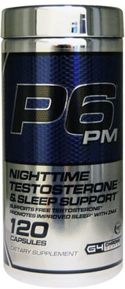 Cellucor, Nighttime Testosterone & Sleep Support, 120 Capsules ,والمكملات الغذائية، والنوم، والرجال، التستوستيرون