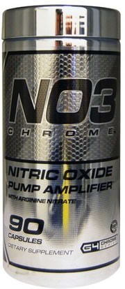 Cellucor, NO3 Chrome, Nitric Oxide Pump Amplifier, 90 Capsules ,الرياضة، تجريب، أكسيد النيتريك