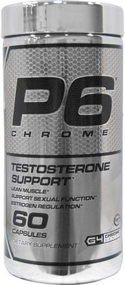 Cellucor, P6 Chrome, 60 Capsules ,الصحة، الرجال، التستوستيرون