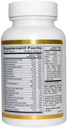 كغن يوميا فيتس & دقيقة California Gold Nutrition, CGN, Daily Vitamins & Minerals with Biotin, 30 Veggie Caps