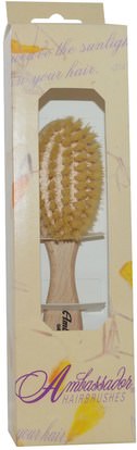 صحة الطفل، الطفل، الأطفال، فرش الشعر Fuchs Brushes, Ambassador Hairbrushes, Baby, Natural bristle Wood, 1 Hair Brush