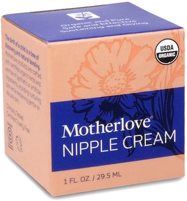 صحة الطفل، تغذية الطفل، الرضاعة الطبيعية، أطفال الأطعمة Motherlove, Nipple Cream, 1 oz (29.5 ml)