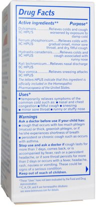 صحة الأطفال، والسعال انفلونزا البرد، والأطفال Boiron, Chestal, Childrens Cold & Cough, 6.7 fl oz (200 ml)