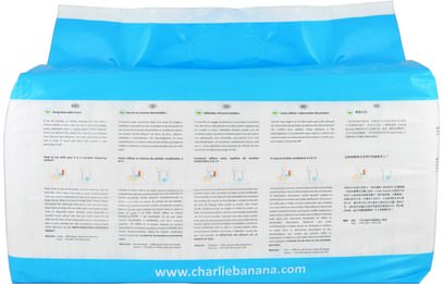 صحة الطفل، ديابيرينغ Charlie Banana, Disposable Inserts, Reusable Diapering System, 32 Inserts