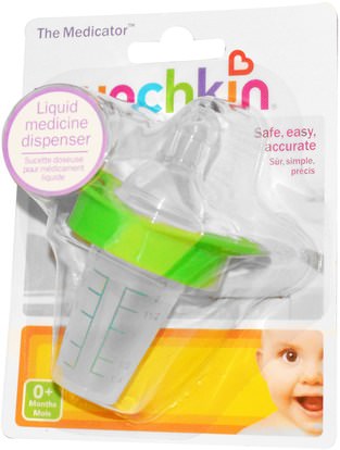 صحة الأطفال، أطفال الأطعمة، تغذية الطفل، زجاجات الطفل Munchkin, The Medicator, Liquid Medicine Dispenser, 0+ Months