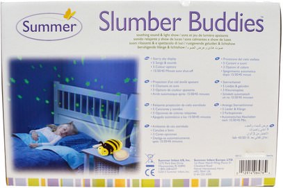 صحة الطفل، ألعاب أطفال، الطفل، الأطفال Summer Infant, Slumber Buddies, Bumble Bee Betty, 1 Slumber Buddie
