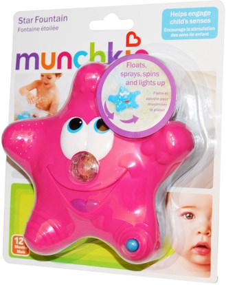 أطفال صحة، أطفال لعب Munchkin, Star Fountain, 12+ Months