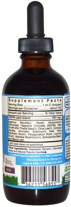 صحة الأطفال، والمكملات الأطفال، والصحة، والمزاج Bioray Inc., NDF Calm, Nourish the Liver & Remove Toxins, Kids, Vanilla Flavor, 4 fl oz (120 ml)