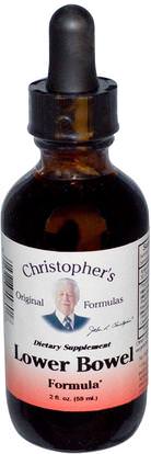 Christophers Original Formulas, Lower Bowel Formula, 2 fl oz (59 ml) ,الصحة، إبس